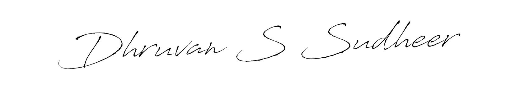 You can use this online signature creator to create a handwritten signature for the name Dhruvan S Sudheer. This is the best online autograph maker. Dhruvan S Sudheer signature style 6 images and pictures png