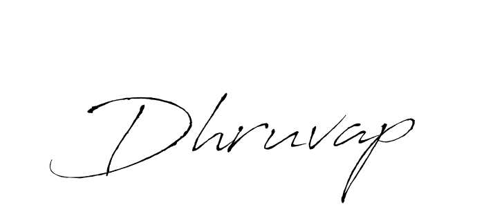 How to make Dhruvap signature? Antro_Vectra is a professional autograph style. Create handwritten signature for Dhruvap name. Dhruvap signature style 6 images and pictures png
