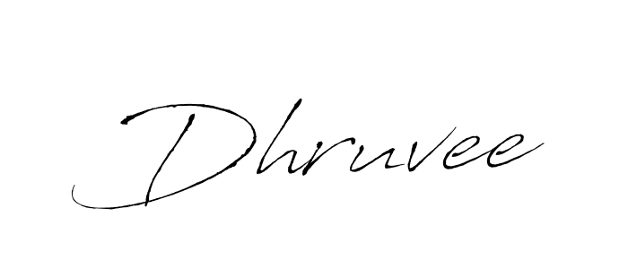 Make a beautiful signature design for name Dhruvee. Use this online signature maker to create a handwritten signature for free. Dhruvee signature style 6 images and pictures png