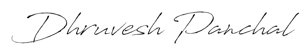 The best way (Antro_Vectra) to make a short signature is to pick only two or three words in your name. For converting this name Dhruvesh Panchal. Dhruvesh Panchal signature style 6 images and pictures png