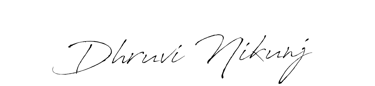 How to Draw Dhruvi Nikunj signature style? Antro_Vectra is a latest design signature styles for name Dhruvi Nikunj. Dhruvi Nikunj signature style 6 images and pictures png