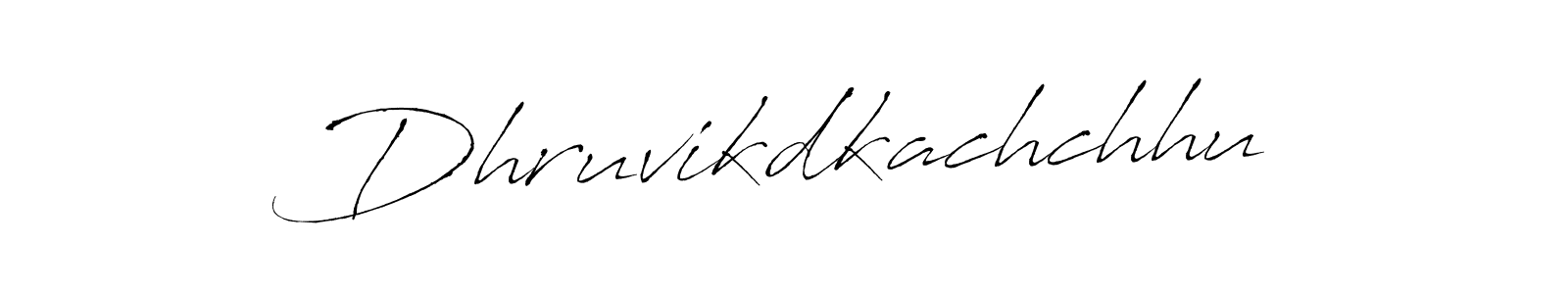 Also we have Dhruvikdkachchhu name is the best signature style. Create professional handwritten signature collection using Antro_Vectra autograph style. Dhruvikdkachchhu signature style 6 images and pictures png