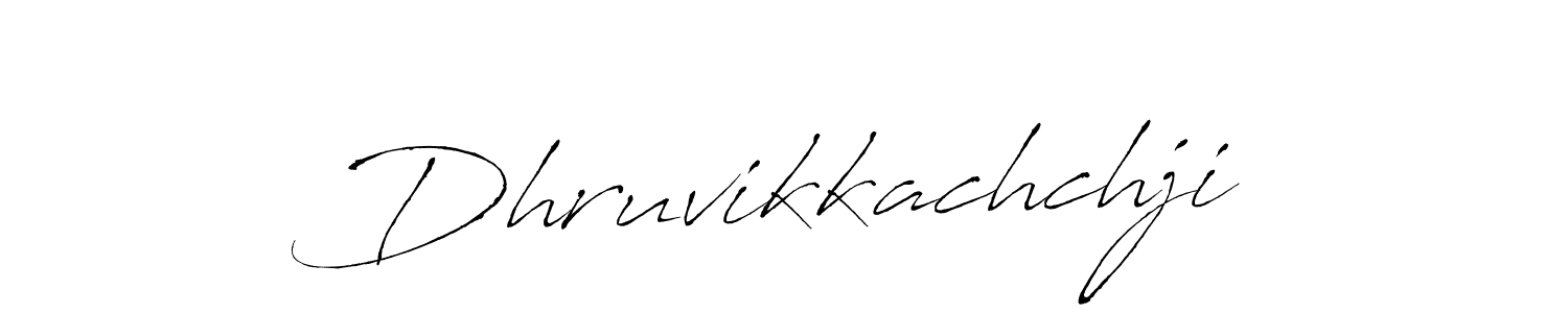 if you are searching for the best signature style for your name Dhruvikkachchji. so please give up your signature search. here we have designed multiple signature styles  using Antro_Vectra. Dhruvikkachchji signature style 6 images and pictures png