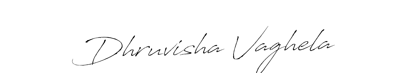 Also we have Dhruvisha Vaghela name is the best signature style. Create professional handwritten signature collection using Antro_Vectra autograph style. Dhruvisha Vaghela signature style 6 images and pictures png