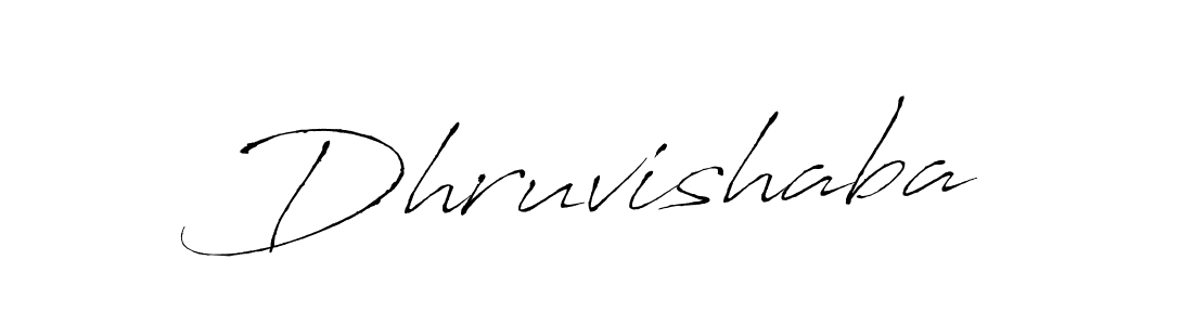 You should practise on your own different ways (Antro_Vectra) to write your name (Dhruvishaba) in signature. don't let someone else do it for you. Dhruvishaba signature style 6 images and pictures png