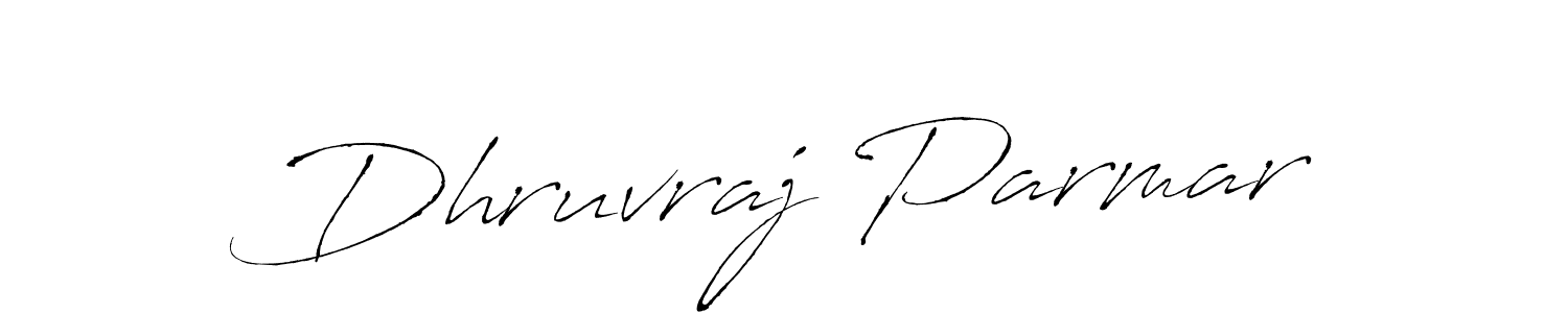 Similarly Antro_Vectra is the best handwritten signature design. Signature creator online .You can use it as an online autograph creator for name Dhruvraj Parmar. Dhruvraj Parmar signature style 6 images and pictures png
