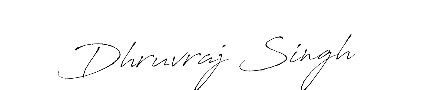 Dhruvraj Singh stylish signature style. Best Handwritten Sign (Antro_Vectra) for my name. Handwritten Signature Collection Ideas for my name Dhruvraj Singh. Dhruvraj Singh signature style 6 images and pictures png