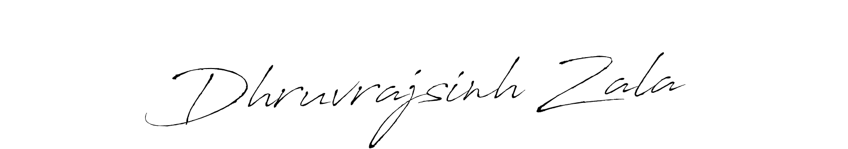 Also we have Dhruvrajsinh Zala name is the best signature style. Create professional handwritten signature collection using Antro_Vectra autograph style. Dhruvrajsinh Zala signature style 6 images and pictures png