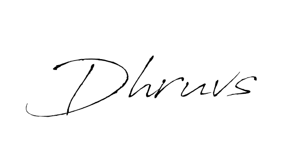 The best way (Antro_Vectra) to make a short signature is to pick only two or three words in your name. The name Dhruvs include a total of six letters. For converting this name. Dhruvs signature style 6 images and pictures png