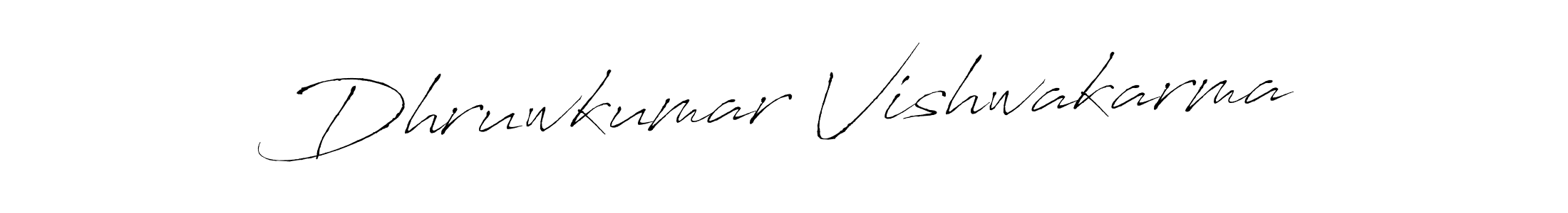 Also You can easily find your signature by using the search form. We will create Dhruwkumar Vishwakarma name handwritten signature images for you free of cost using Antro_Vectra sign style. Dhruwkumar Vishwakarma signature style 6 images and pictures png
