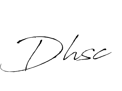 Make a beautiful signature design for name Dhsc. Use this online signature maker to create a handwritten signature for free. Dhsc signature style 6 images and pictures png