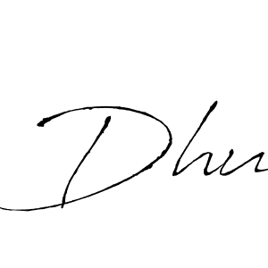 Once you've used our free online signature maker to create your best signature Antro_Vectra style, it's time to enjoy all of the benefits that Dhu name signing documents. Dhu signature style 6 images and pictures png