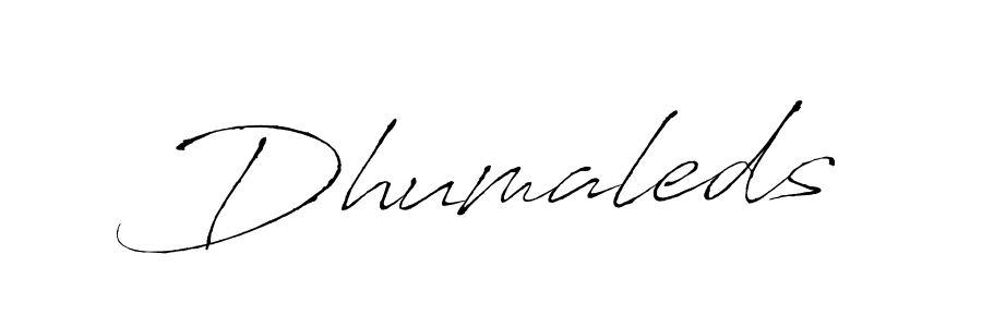 How to Draw Dhumaleds signature style? Antro_Vectra is a latest design signature styles for name Dhumaleds. Dhumaleds signature style 6 images and pictures png