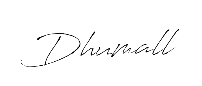 Antro_Vectra is a professional signature style that is perfect for those who want to add a touch of class to their signature. It is also a great choice for those who want to make their signature more unique. Get Dhumall name to fancy signature for free. Dhumall signature style 6 images and pictures png
