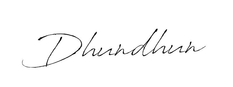You should practise on your own different ways (Antro_Vectra) to write your name (Dhundhun) in signature. don't let someone else do it for you. Dhundhun signature style 6 images and pictures png