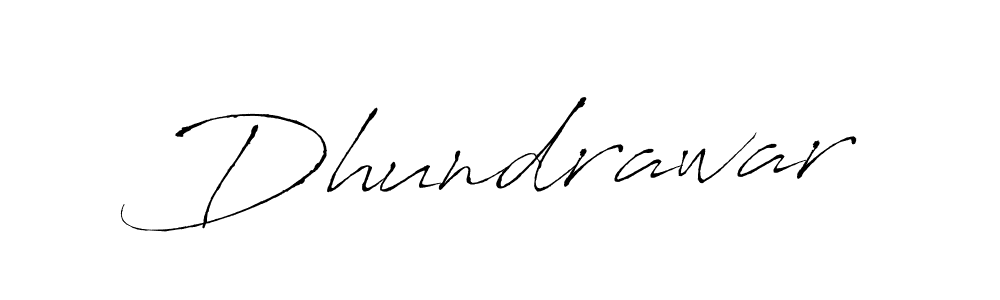 Dhundrawar stylish signature style. Best Handwritten Sign (Antro_Vectra) for my name. Handwritten Signature Collection Ideas for my name Dhundrawar. Dhundrawar signature style 6 images and pictures png
