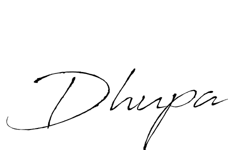 Dhupa stylish signature style. Best Handwritten Sign (Antro_Vectra) for my name. Handwritten Signature Collection Ideas for my name Dhupa. Dhupa signature style 6 images and pictures png