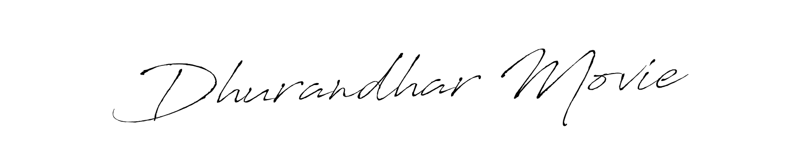 Create a beautiful signature design for name Dhurandhar Movie. With this signature (Antro_Vectra) fonts, you can make a handwritten signature for free. Dhurandhar Movie signature style 6 images and pictures png