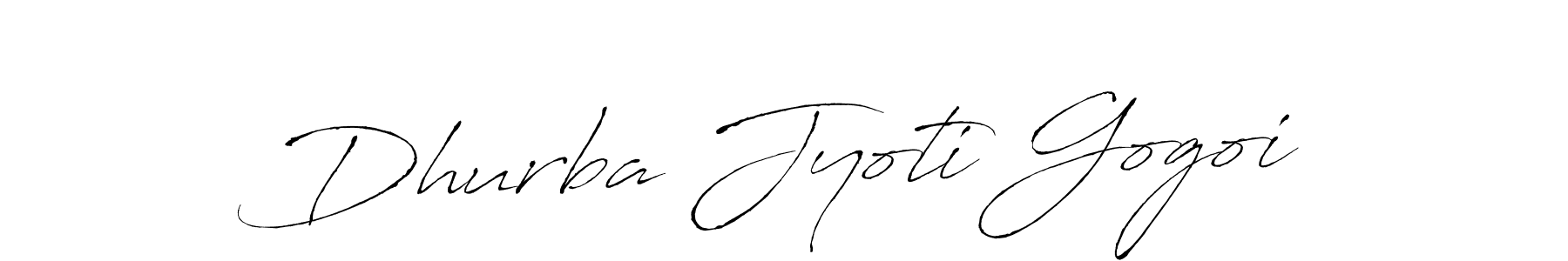 Use a signature maker to create a handwritten signature online. With this signature software, you can design (Antro_Vectra) your own signature for name Dhurba Jyoti Gogoi. Dhurba Jyoti Gogoi signature style 6 images and pictures png