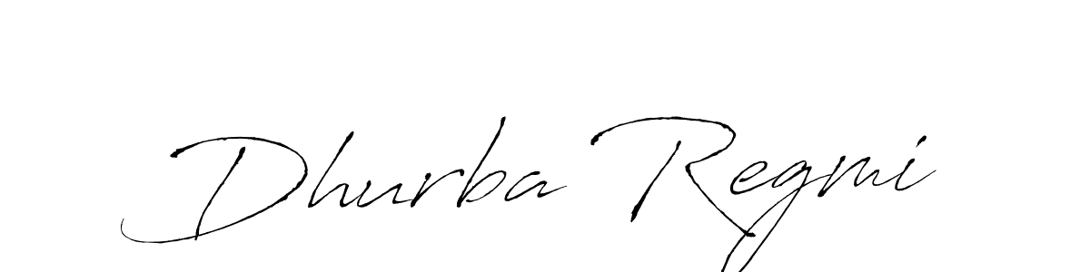 How to make Dhurba Regmi signature? Antro_Vectra is a professional autograph style. Create handwritten signature for Dhurba Regmi name. Dhurba Regmi signature style 6 images and pictures png