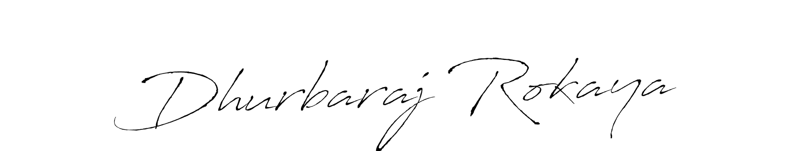 It looks lik you need a new signature style for name Dhurbaraj Rokaya. Design unique handwritten (Antro_Vectra) signature with our free signature maker in just a few clicks. Dhurbaraj Rokaya signature style 6 images and pictures png