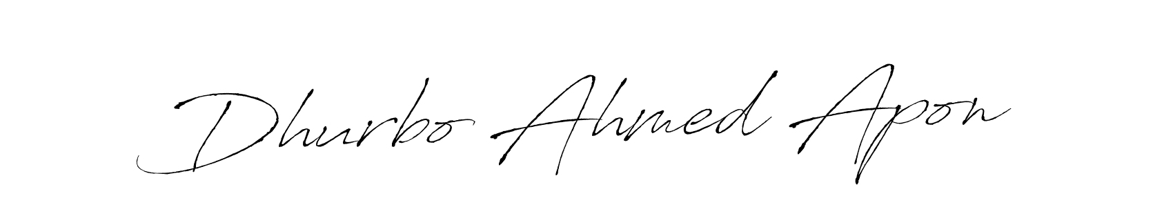 Similarly Antro_Vectra is the best handwritten signature design. Signature creator online .You can use it as an online autograph creator for name Dhurbo Ahmed Apon. Dhurbo Ahmed Apon signature style 6 images and pictures png