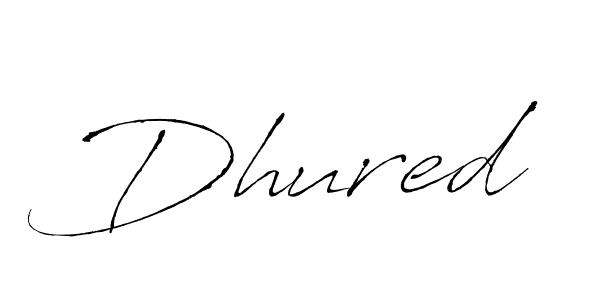 How to Draw Dhured signature style? Antro_Vectra is a latest design signature styles for name Dhured. Dhured signature style 6 images and pictures png