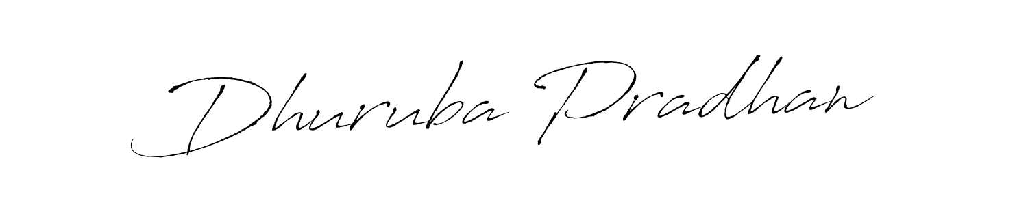 if you are searching for the best signature style for your name Dhuruba Pradhan. so please give up your signature search. here we have designed multiple signature styles  using Antro_Vectra. Dhuruba Pradhan signature style 6 images and pictures png