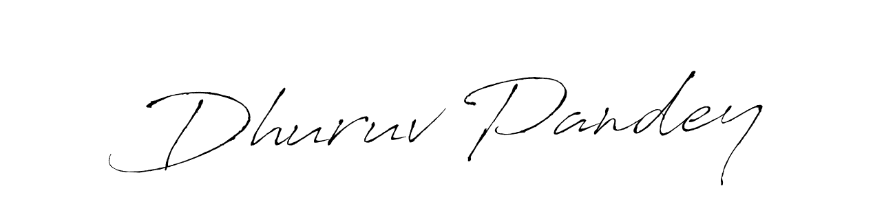 Also we have Dhuruv Pandey name is the best signature style. Create professional handwritten signature collection using Antro_Vectra autograph style. Dhuruv Pandey signature style 6 images and pictures png