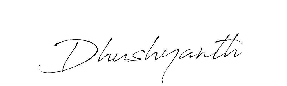 How to Draw Dhushyanth signature style? Antro_Vectra is a latest design signature styles for name Dhushyanth. Dhushyanth signature style 6 images and pictures png