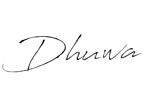 The best way (Antro_Vectra) to make a short signature is to pick only two or three words in your name. The name Dhuwa include a total of six letters. For converting this name. Dhuwa signature style 6 images and pictures png