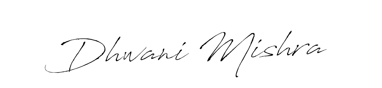 The best way (Antro_Vectra) to make a short signature is to pick only two or three words in your name. The name Dhwani Mishra include a total of six letters. For converting this name. Dhwani Mishra signature style 6 images and pictures png