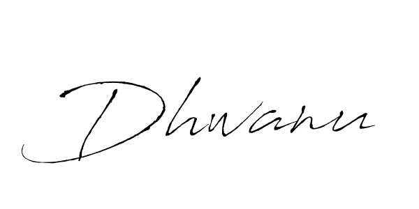 How to make Dhwanu name signature. Use Antro_Vectra style for creating short signs online. This is the latest handwritten sign. Dhwanu signature style 6 images and pictures png