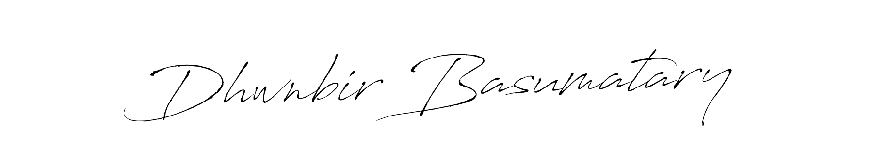 Antro_Vectra is a professional signature style that is perfect for those who want to add a touch of class to their signature. It is also a great choice for those who want to make their signature more unique. Get Dhwnbir Basumatary name to fancy signature for free. Dhwnbir Basumatary signature style 6 images and pictures png