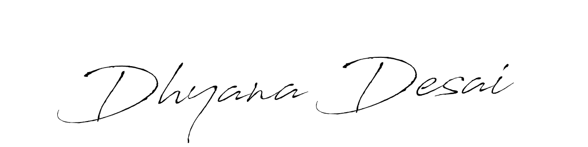 Make a beautiful signature design for name Dhyana Desai. Use this online signature maker to create a handwritten signature for free. Dhyana Desai signature style 6 images and pictures png
