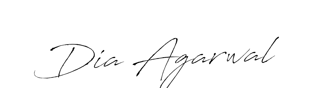 You should practise on your own different ways (Antro_Vectra) to write your name (Dia Agarwal) in signature. don't let someone else do it for you. Dia Agarwal signature style 6 images and pictures png