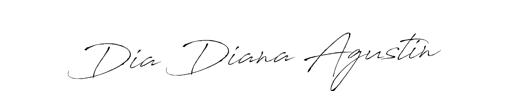 Make a beautiful signature design for name Dia Diana Agustin. Use this online signature maker to create a handwritten signature for free. Dia Diana Agustin signature style 6 images and pictures png