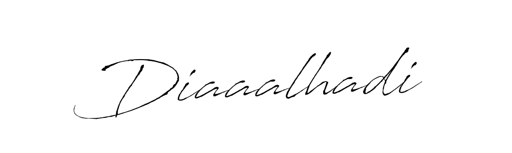 How to make Diaaalhadi name signature. Use Antro_Vectra style for creating short signs online. This is the latest handwritten sign. Diaaalhadi signature style 6 images and pictures png