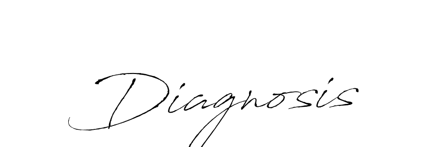 How to make Diagnosis signature? Antro_Vectra is a professional autograph style. Create handwritten signature for Diagnosis name. Diagnosis signature style 6 images and pictures png