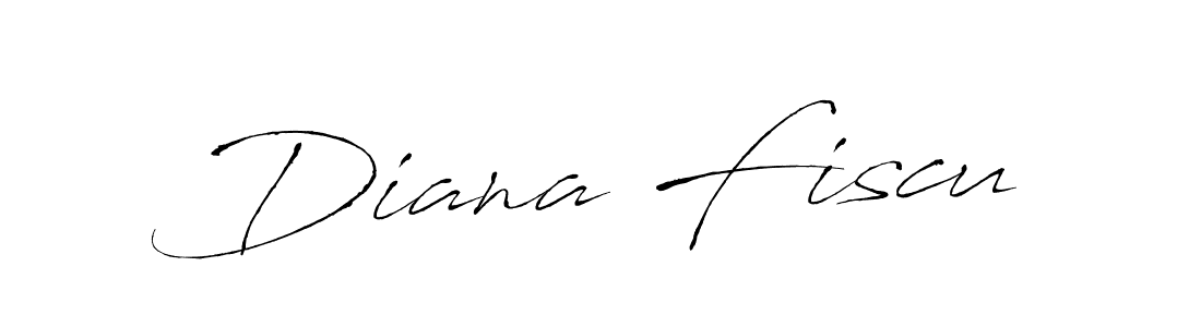Create a beautiful signature design for name Diana Fiscu. With this signature (Antro_Vectra) fonts, you can make a handwritten signature for free. Diana Fiscu signature style 6 images and pictures png