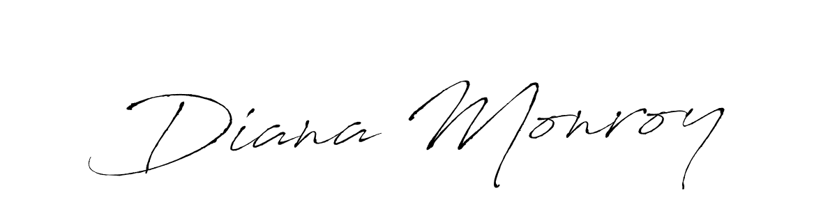 The best way (Antro_Vectra) to make a short signature is to pick only two or three words in your name. The name Diana Monroy include a total of six letters. For converting this name. Diana Monroy signature style 6 images and pictures png