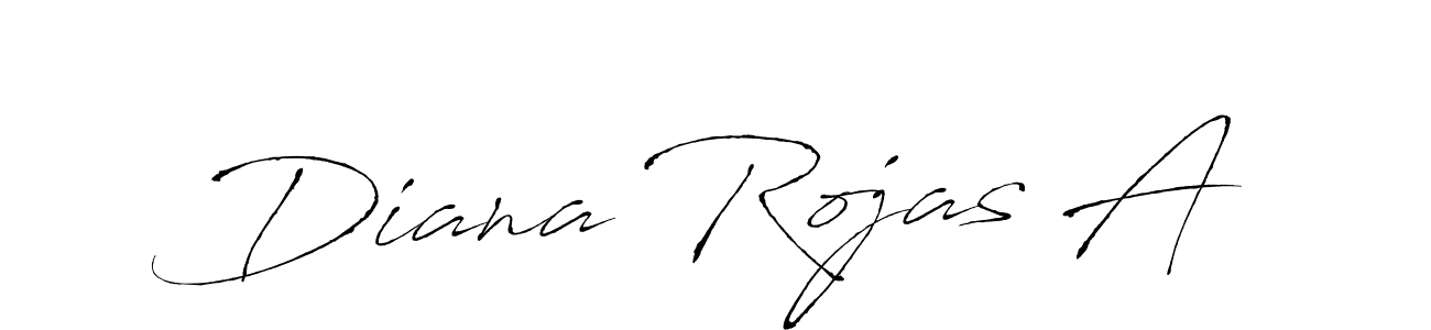 How to make Diana Rojas A name signature. Use Antro_Vectra style for creating short signs online. This is the latest handwritten sign. Diana Rojas A signature style 6 images and pictures png