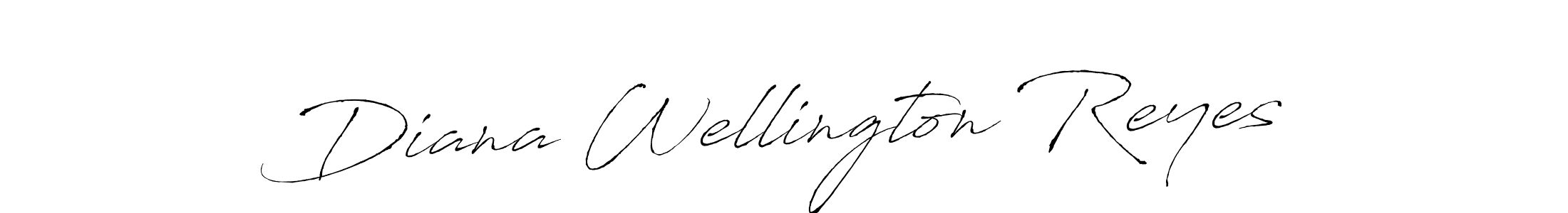 This is the best signature style for the Diana Wellington Reyes name. Also you like these signature font (Antro_Vectra). Mix name signature. Diana Wellington Reyes signature style 6 images and pictures png