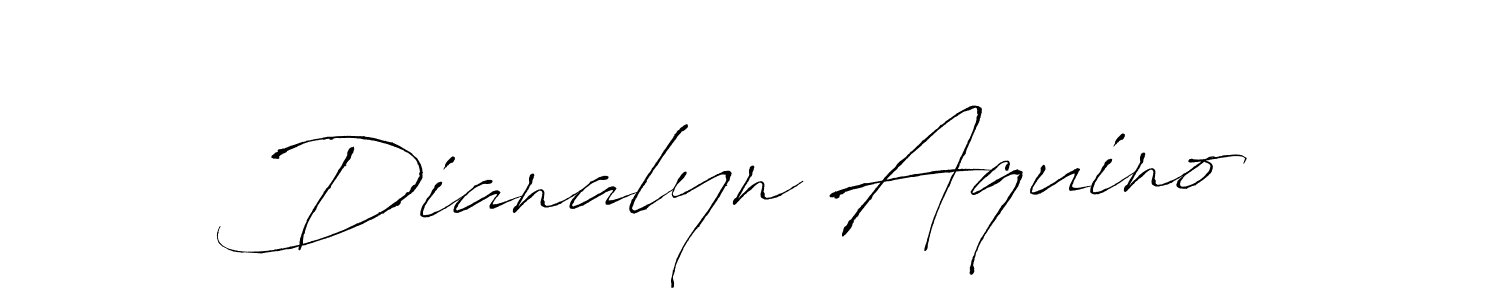 You should practise on your own different ways (Antro_Vectra) to write your name (Dianalyn Aquino) in signature. don't let someone else do it for you. Dianalyn Aquino signature style 6 images and pictures png