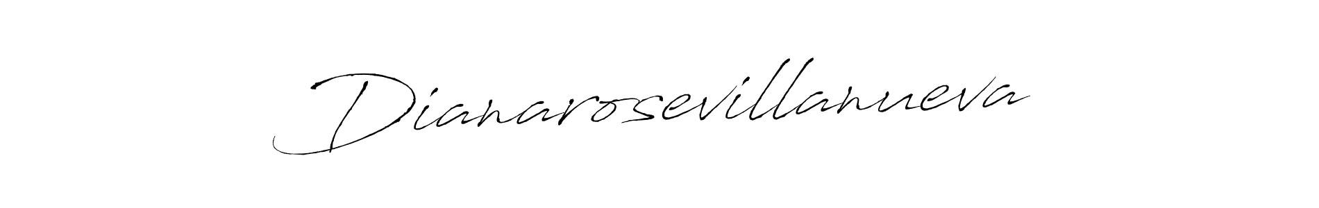 Create a beautiful signature design for name Dianarosevillanueva. With this signature (Antro_Vectra) fonts, you can make a handwritten signature for free. Dianarosevillanueva signature style 6 images and pictures png