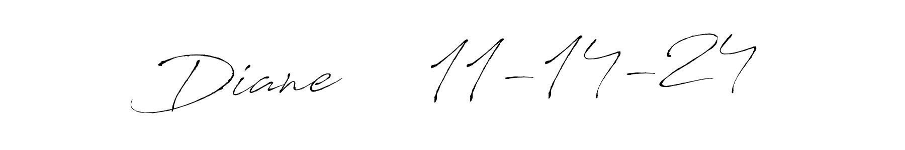 Also You can easily find your signature by using the search form. We will create Diane     11-14-24 name handwritten signature images for you free of cost using Antro_Vectra sign style. Diane     11-14-24 signature style 6 images and pictures png