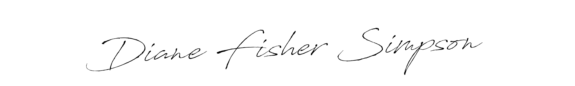 Once you've used our free online signature maker to create your best signature Antro_Vectra style, it's time to enjoy all of the benefits that Diane Fisher Simpson name signing documents. Diane Fisher Simpson signature style 6 images and pictures png
