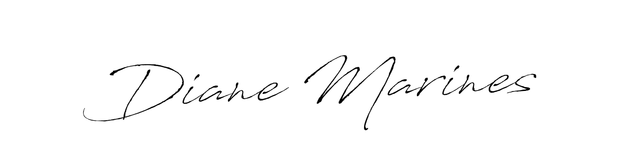 Also we have Diane Marines name is the best signature style. Create professional handwritten signature collection using Antro_Vectra autograph style. Diane Marines signature style 6 images and pictures png