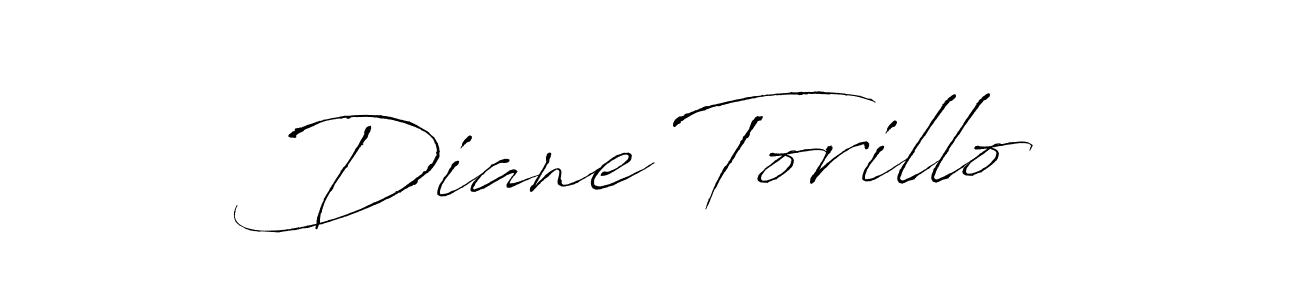 Design your own signature with our free online signature maker. With this signature software, you can create a handwritten (Antro_Vectra) signature for name Diane Torillo. Diane Torillo signature style 6 images and pictures png