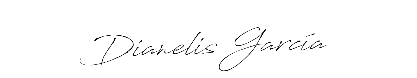 Create a beautiful signature design for name Dianelis García. With this signature (Antro_Vectra) fonts, you can make a handwritten signature for free. Dianelis García signature style 6 images and pictures png